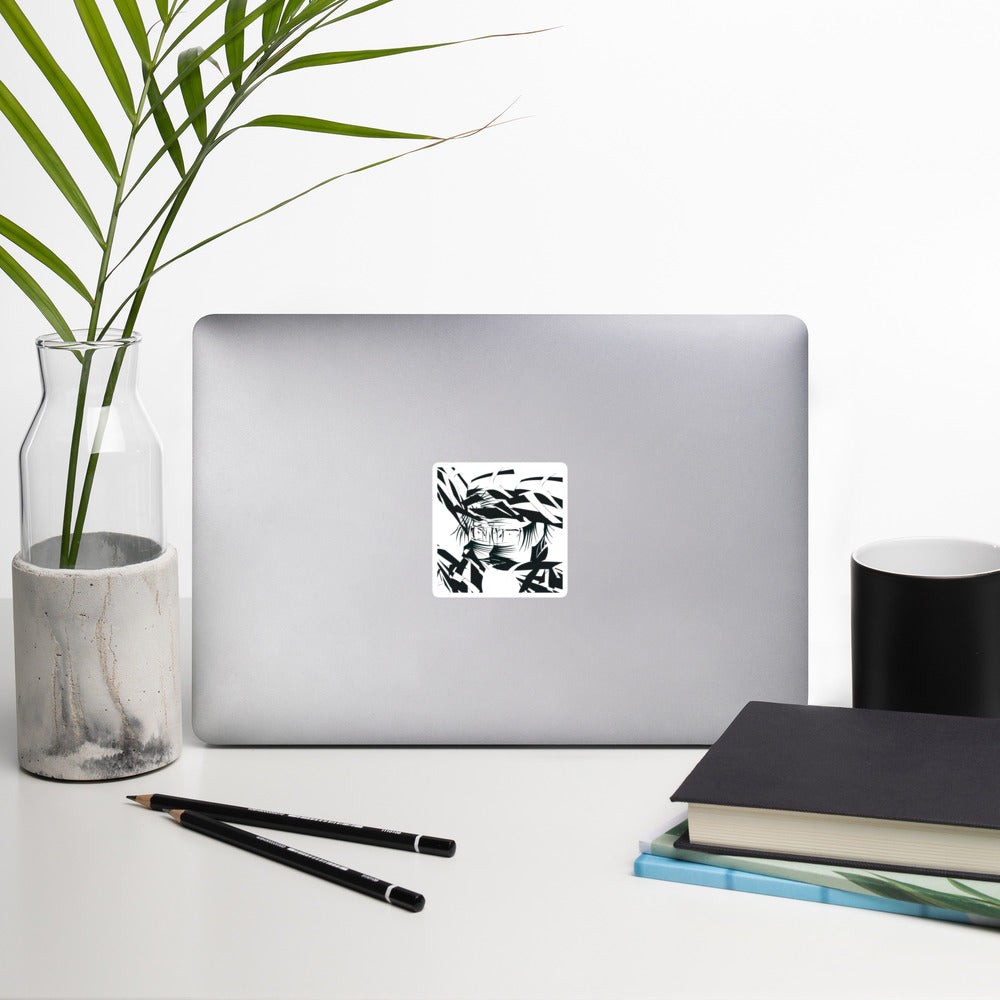 "blank/face" Sticker